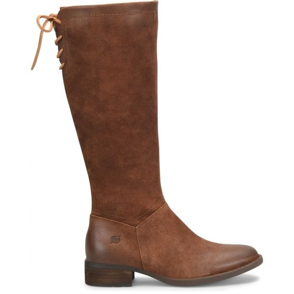 Born Hayden Boots in Rust Tobacco Distressed - Picture 2 of 16